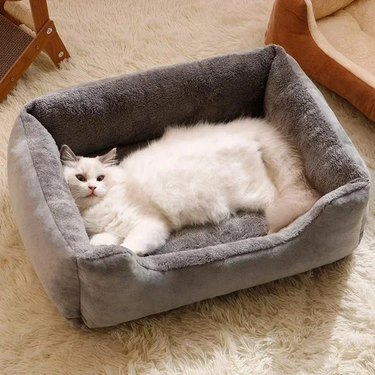 CozyPaw™ – Soft Pet Bed & Cushion Haven