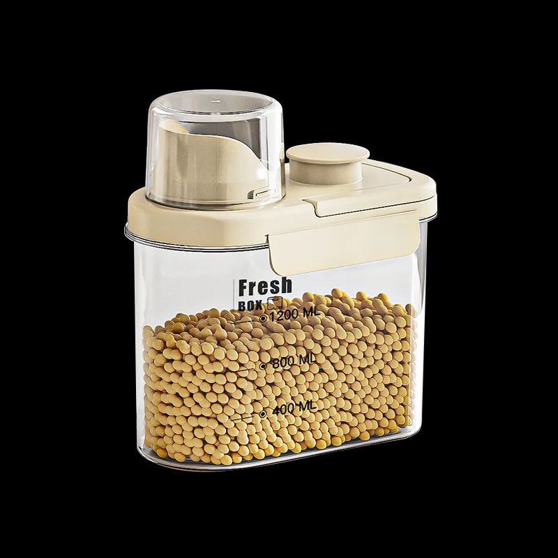 Large Capacity Pet Food Storage Bucket – Moisture-Proof Sealed Container for Dogs & Cats