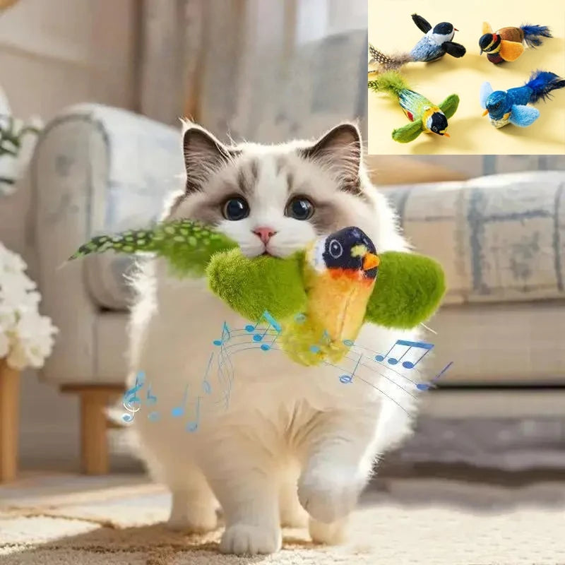 ChirpChase™ – Interactive Bird Toy for Cats
