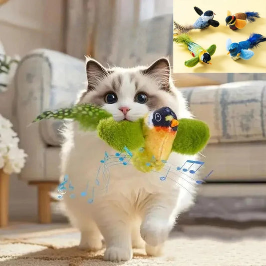 ChirpChase™ – Interactive Bird Toy for Cats