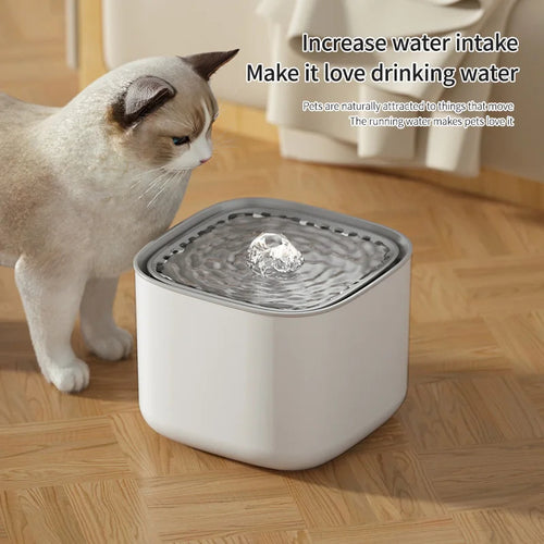 FlowFountain™ – 3L Automatic Water Dispenser for Cats