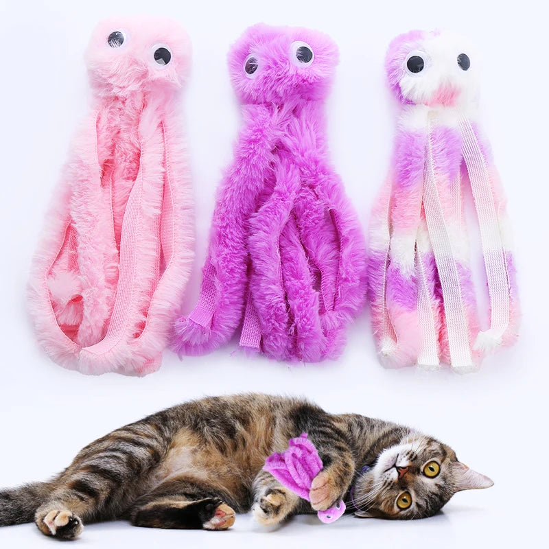 Purrtopus™ – Plush Octopus Toy for Cats