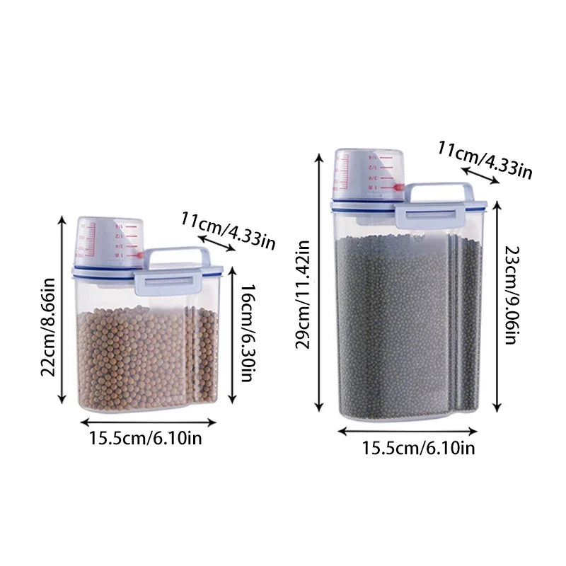 FreshKeep™ – Airtight Pet Food Storage Container