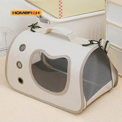 Foldable Pet Carrier Bag for Small Dogs & Cats
