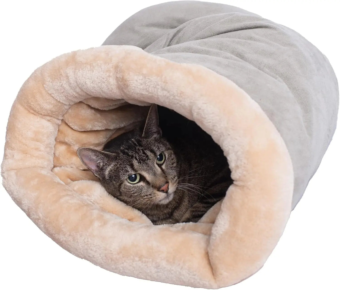 PurrSnug™ – Semi-Enclosed Winter Cat Sleeping Bag