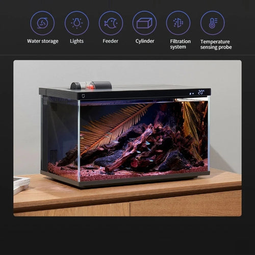 Xiaomi Mijia Smart Fish Tank MYG100 β App Controlled, Auto Feeding & LED Light