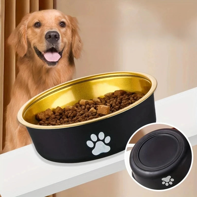 SteelBite™ – Anti-Slip Stainless Steel Feeding Bowls for Dogs