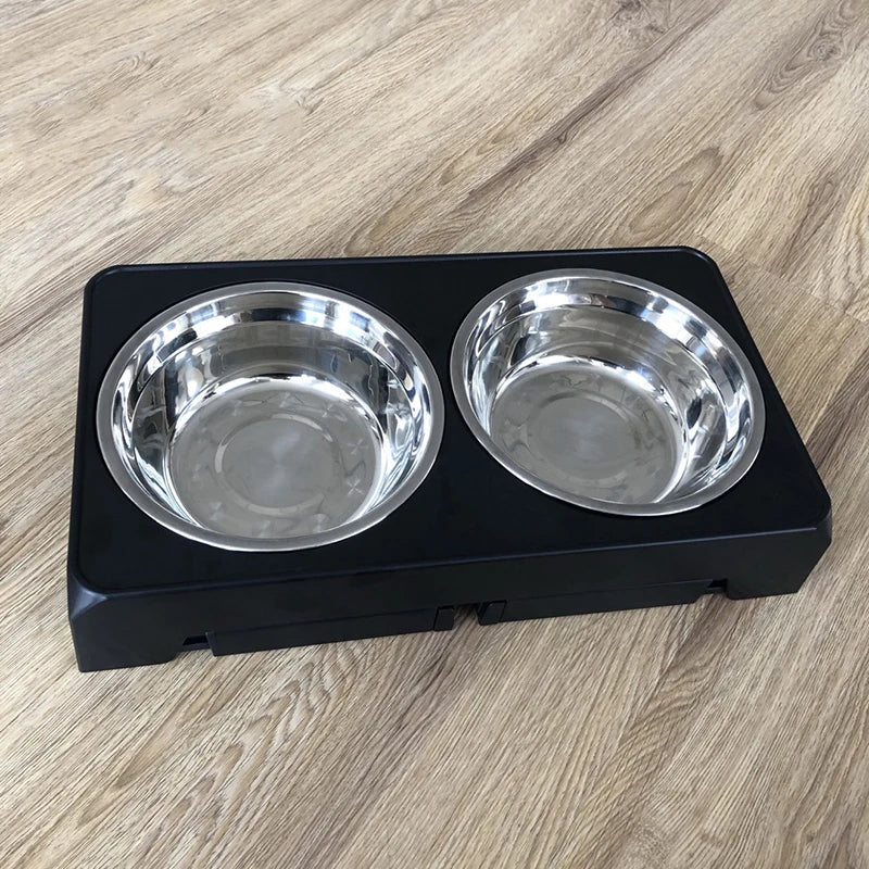 BOOTEELY LiftBowl™ – Adjustable Elevated Feeder for Dogs