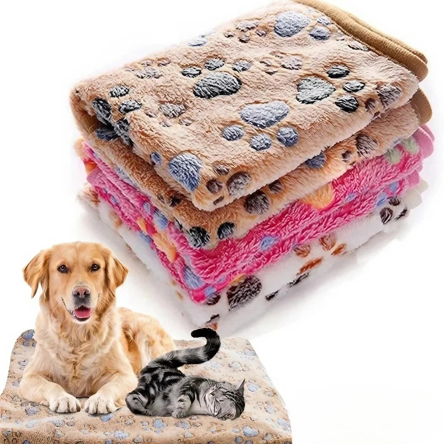 PawBlanky™ – Soft Fluffy Pet Blanket