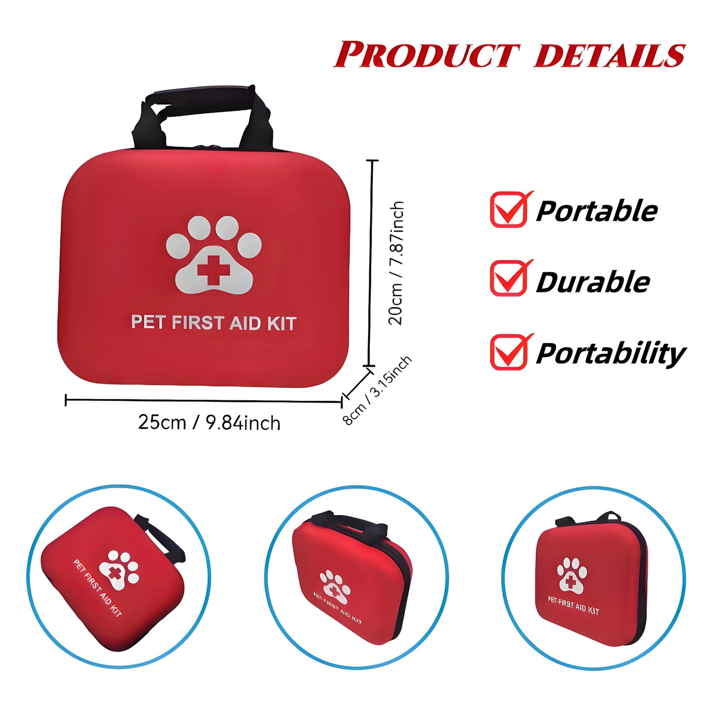 PawRescue™ – Portable Pet First Aid Kit
