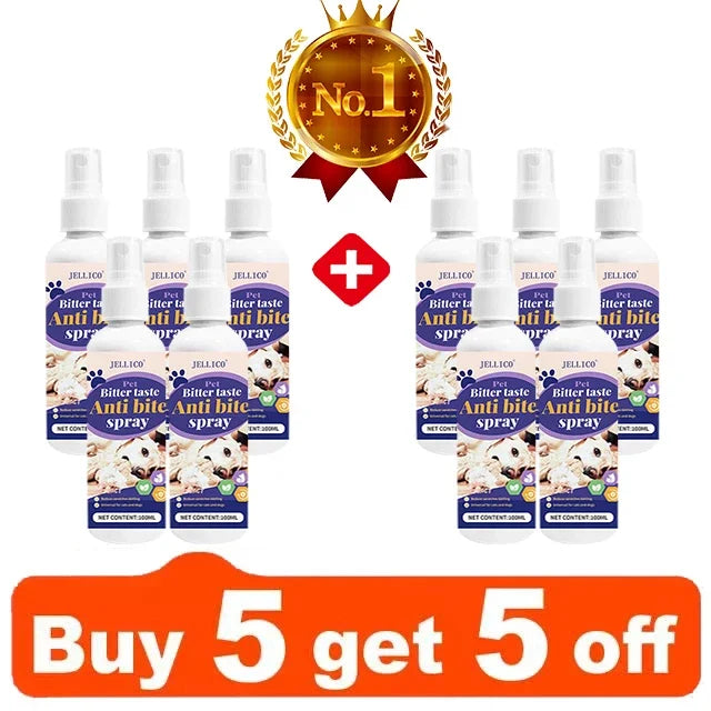Anti-Scratch & Chew Repellent Spray for Cats and Dogs – Furniture Protector