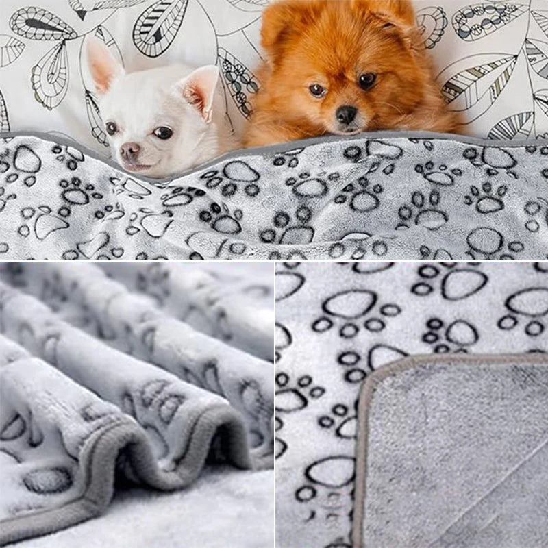 CuddlePaw™ – Soft Fluffy Pet Blanket