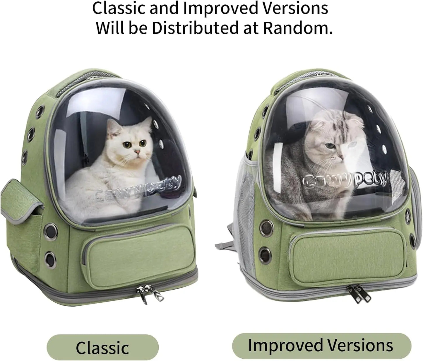 ClearPaw™ – Transparent Folding Travel Carrier for Pets