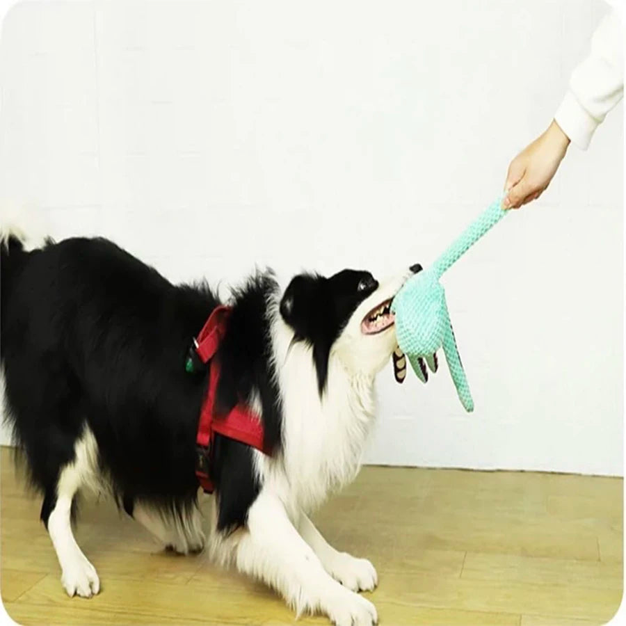 OctoPup™ – Interactive Plush Octopus Toy for Dogs