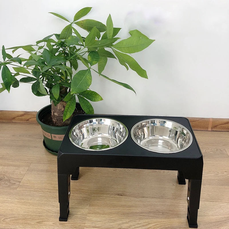 BOOTEELY LiftBowl™ – Adjustable Elevated Feeder for Dogs