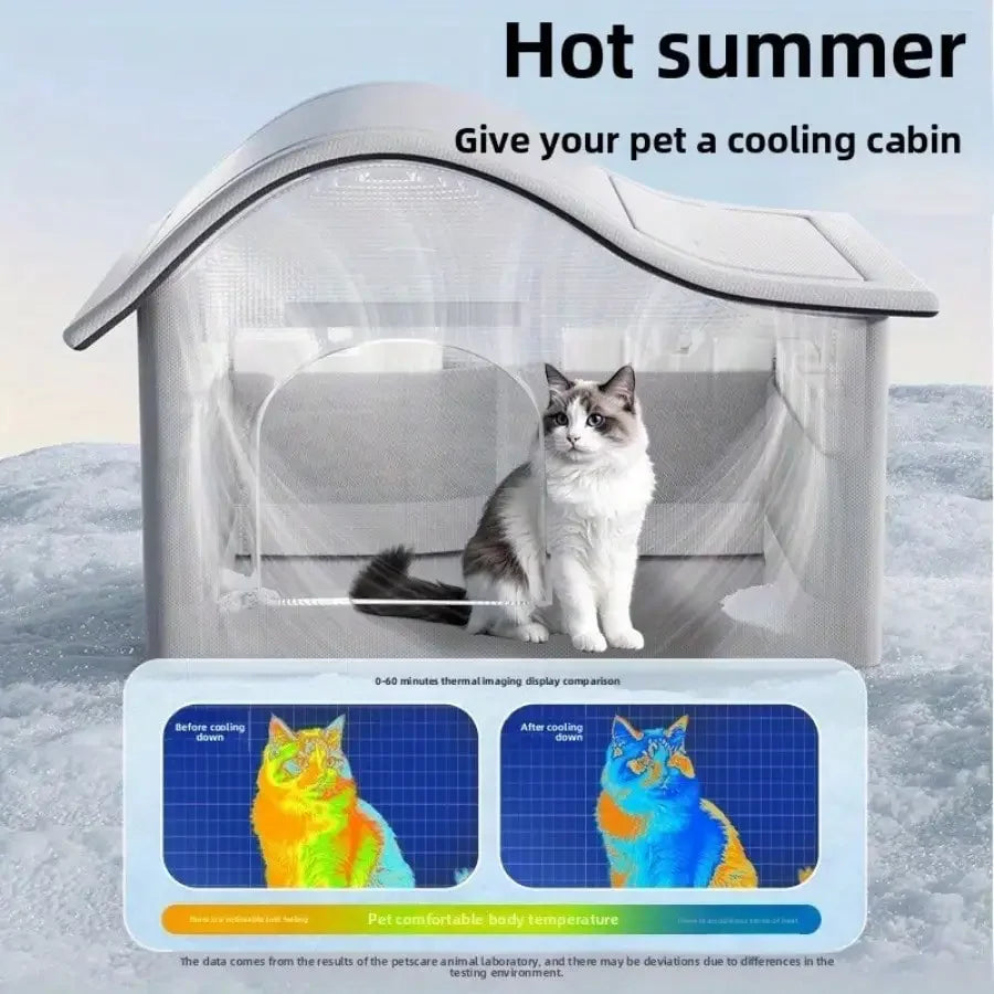 ChillPaw™ – Summer Cooling Pet Ice House