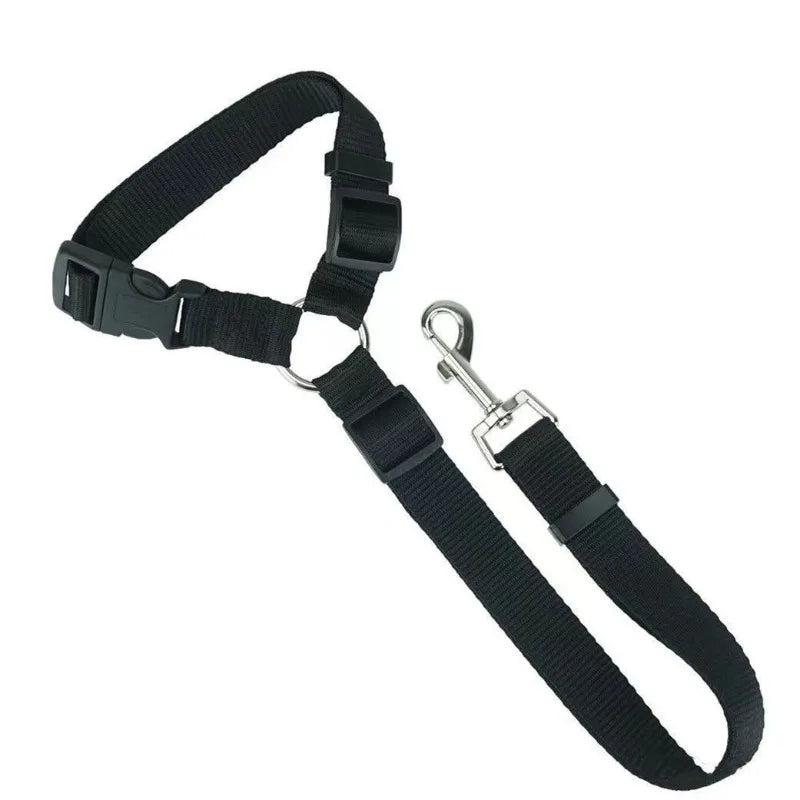 TravelPaw™ – 2-in-1 Pet Car Seat Belt & Leash