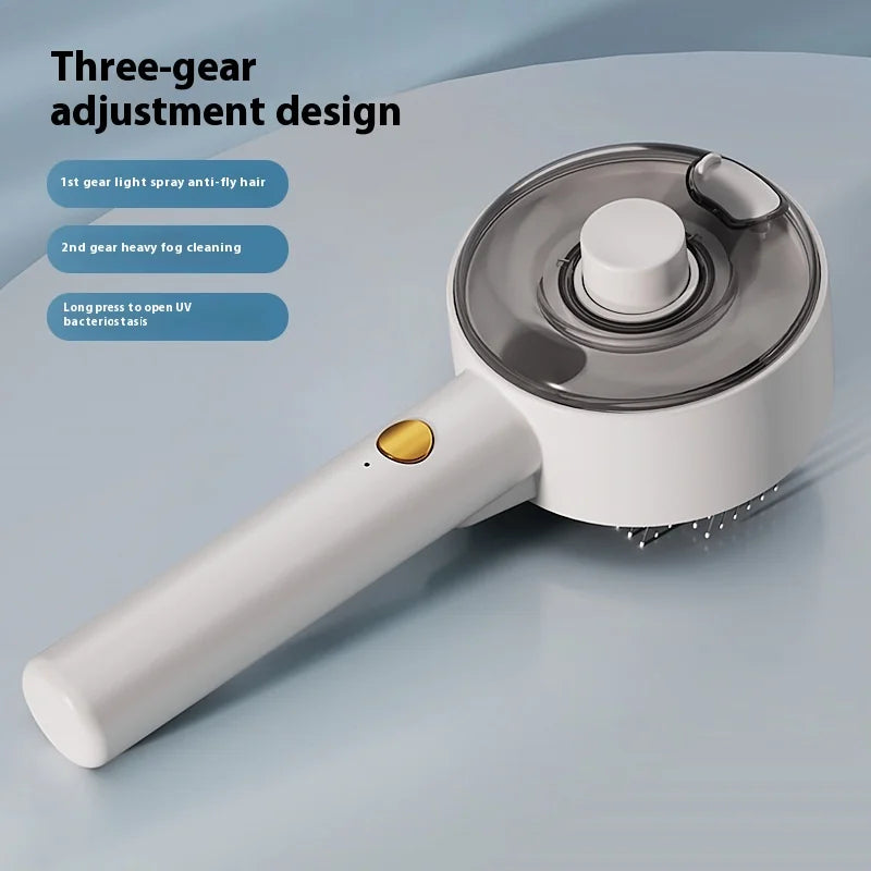 GroomEase™ – Pet Spray & Massage Comb