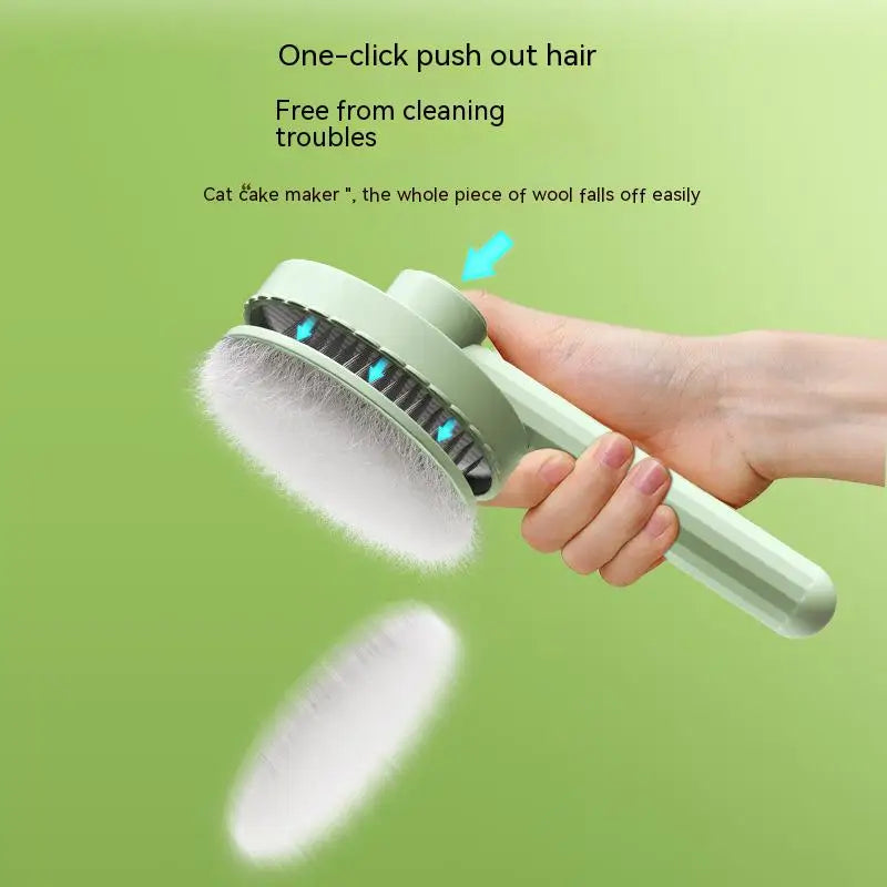 PawGroom™ – Stainless Steel Pet Brush & Comb