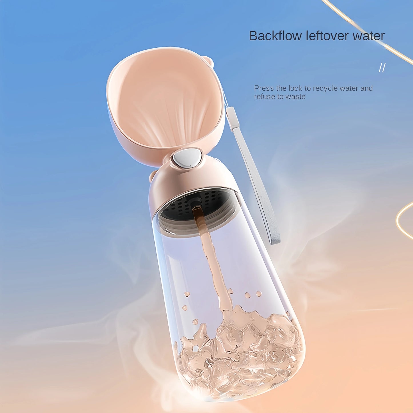 HydroPup™ – Portable Pet Water & Food Dispenser