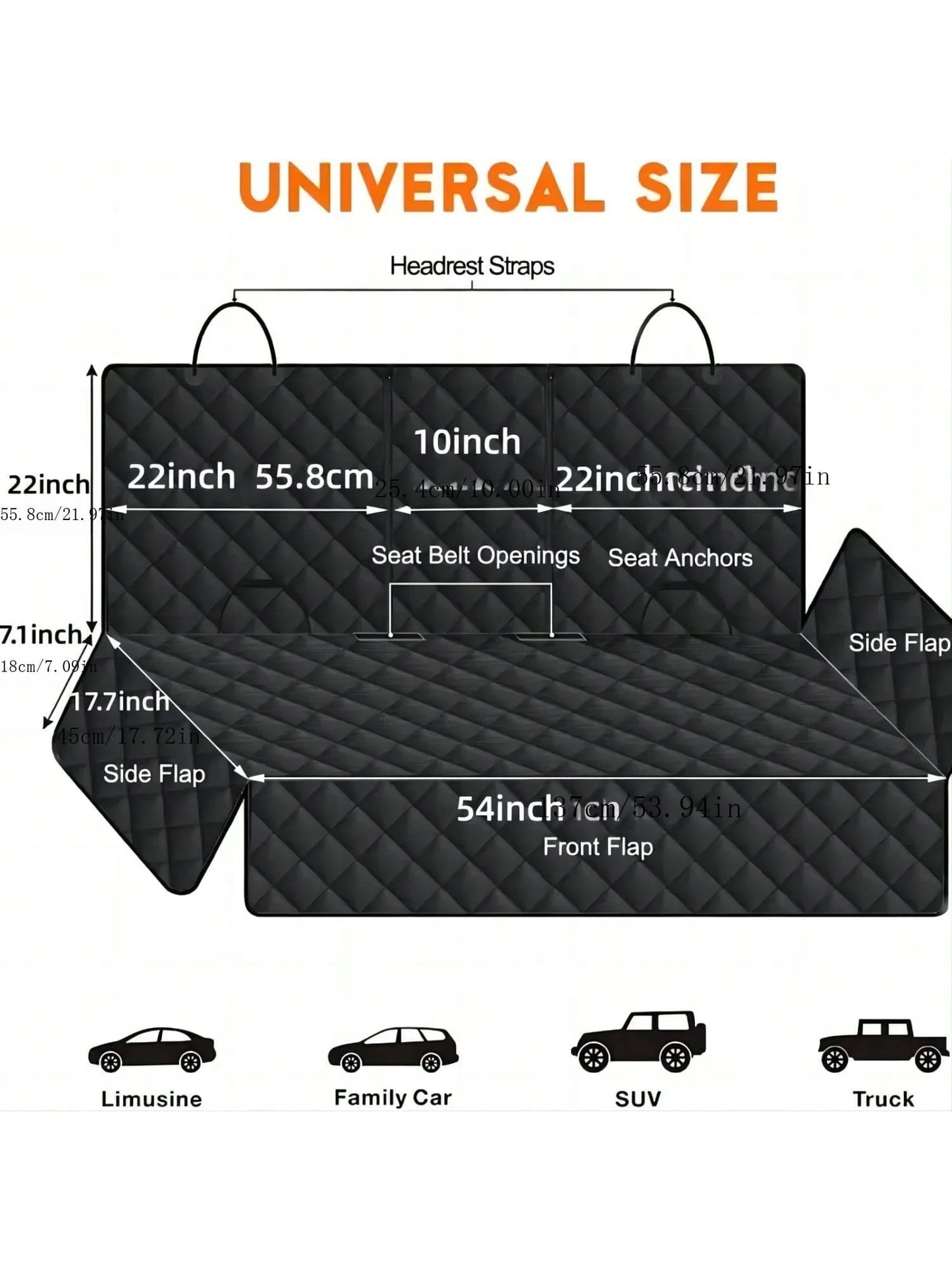 RideGuard™ – Waterproof Dog Car Seat Cover