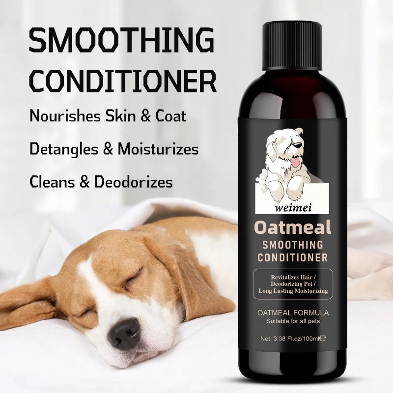Gentle 2-in-1 Dog Shampoo & Conditioner – Deep Cleaning, Moisturizing & Deodorizing