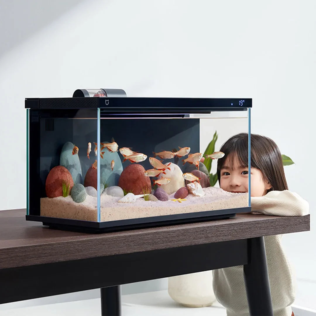 Xiaomi Mijia Smart Fish Tank MYG100 β App Controlled, Auto Feeding & LED Light