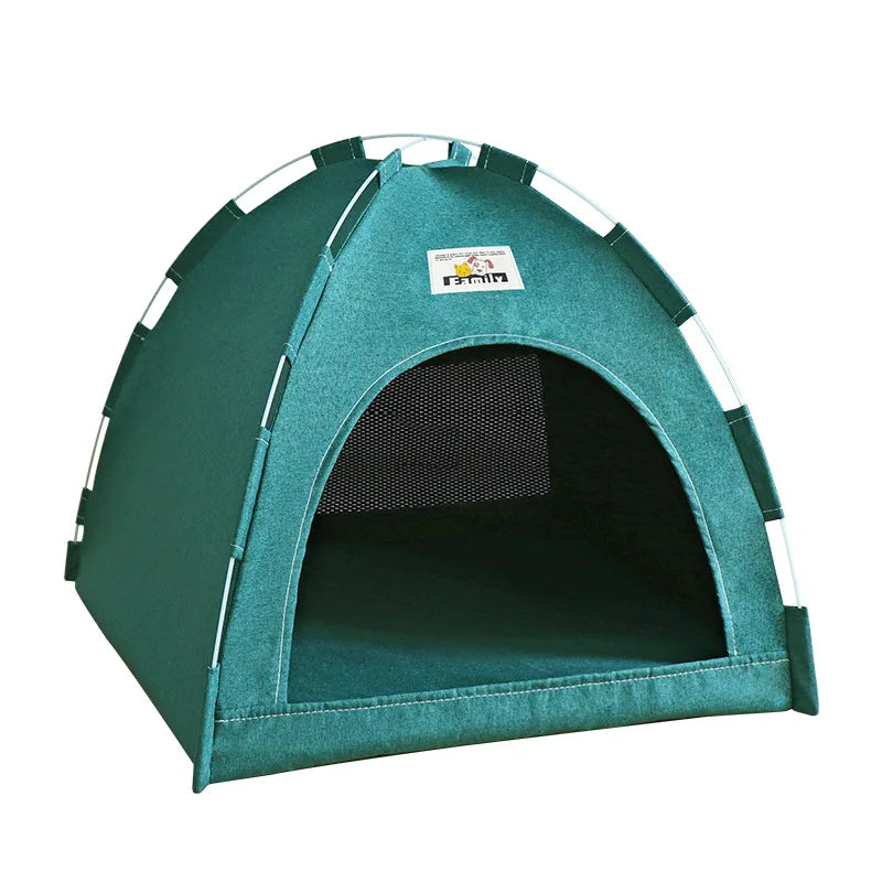 PawHaven™ – Foldable Pet Tent & Cat House