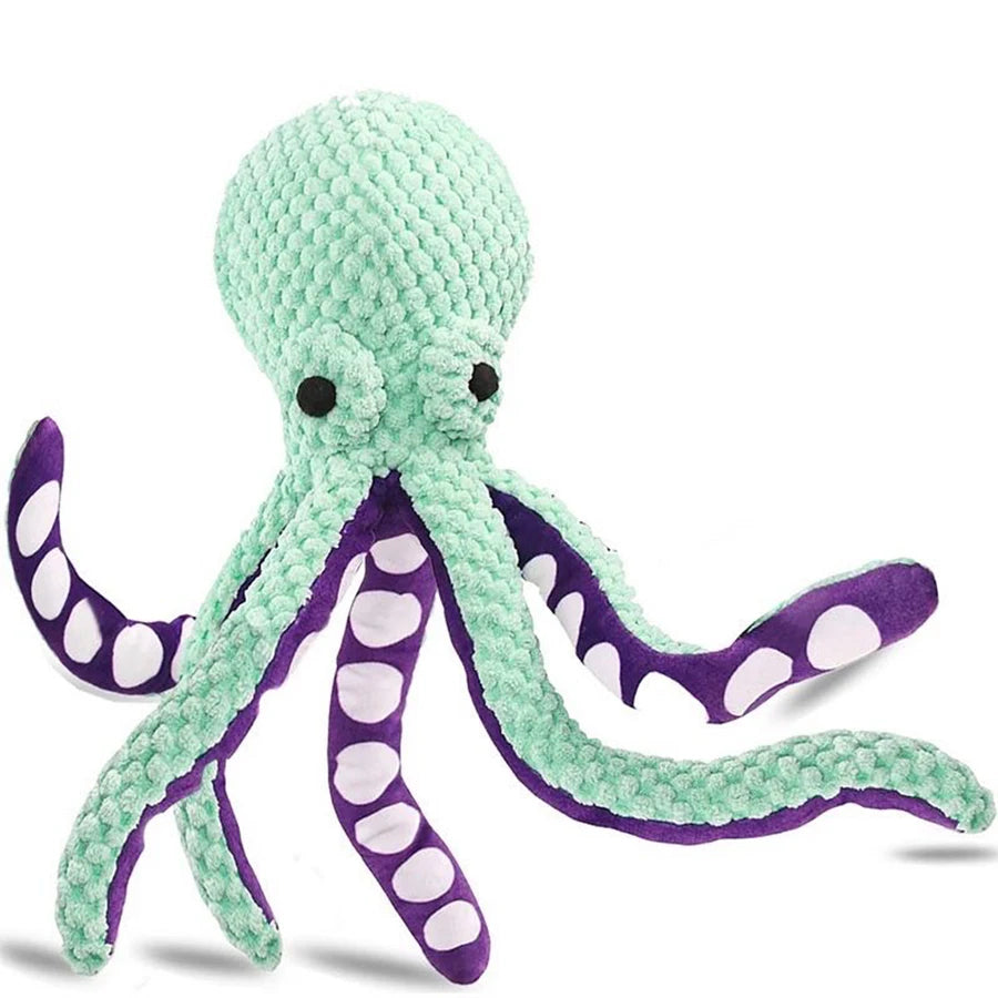 OctoPup™ – Interactive Plush Octopus Toy for Dogs