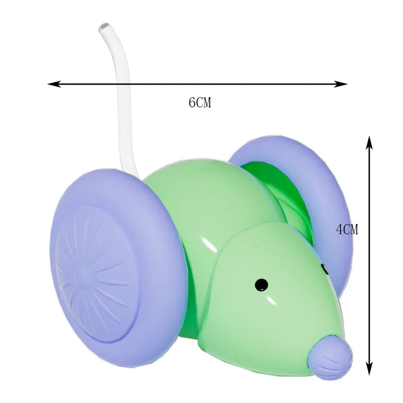 Rechargeable Electric Mouse Car Toy – Interactive Smart Cat Toy