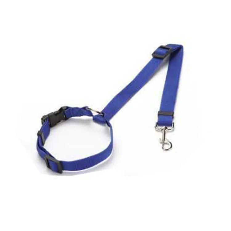 TravelPaw™ – 2-in-1 Pet Car Seat Belt & Leash