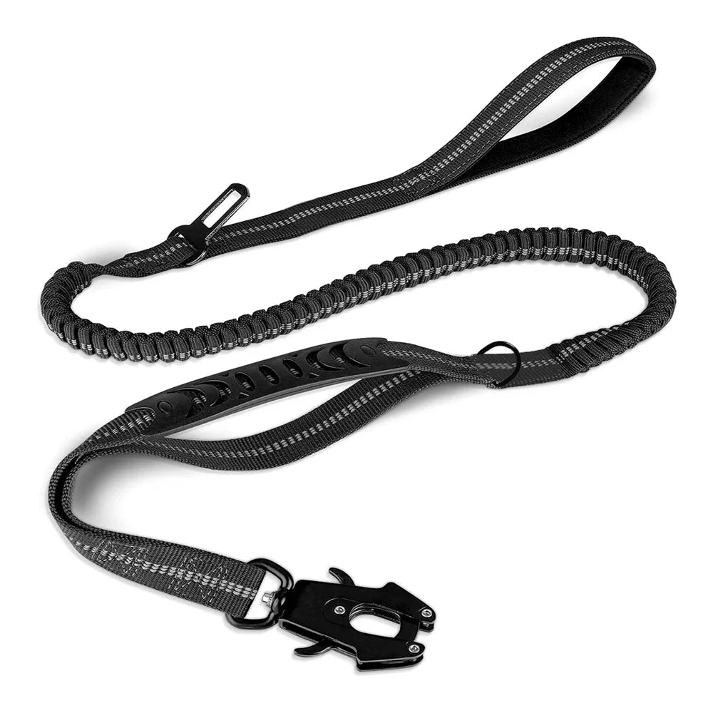 TactiPaw™ – Reflective Shock-Absorbing Bungee Leash