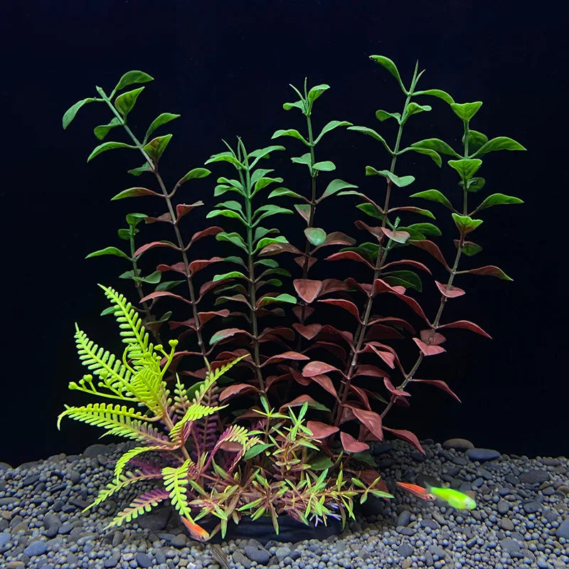 Artificial Aquarium Plants – Plastic Aquatic Decorations for Fish Tanks 🌿🐠