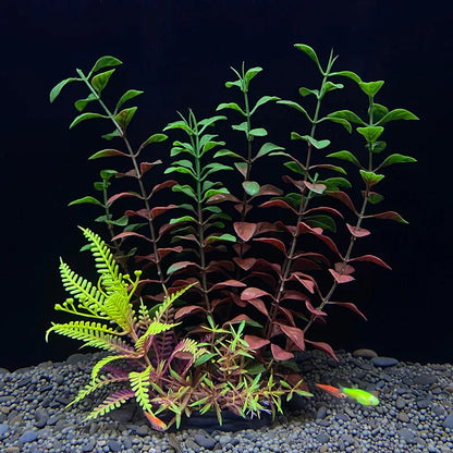 Artificial Aquarium Plants – Plastic Aquatic Decorations for Fish Tanks 🌿🐠