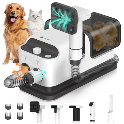 Amicura P1 Pet Grooming Kit – 5-in-1 Vacuum & Hair Dryer 15kPa