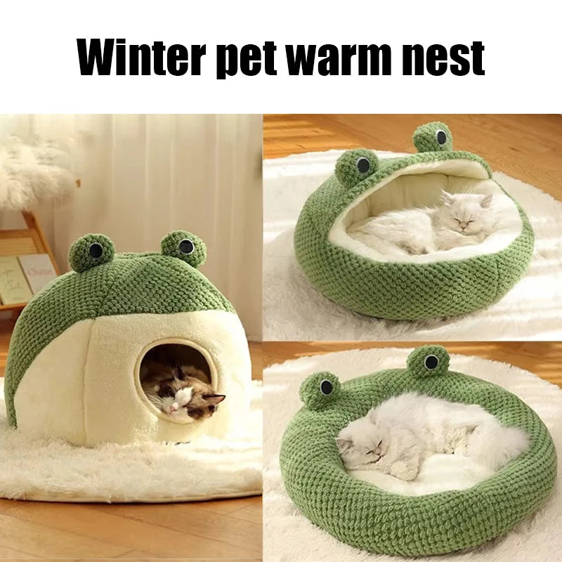 FrogPaw™ – Plush Winter Pet Nest