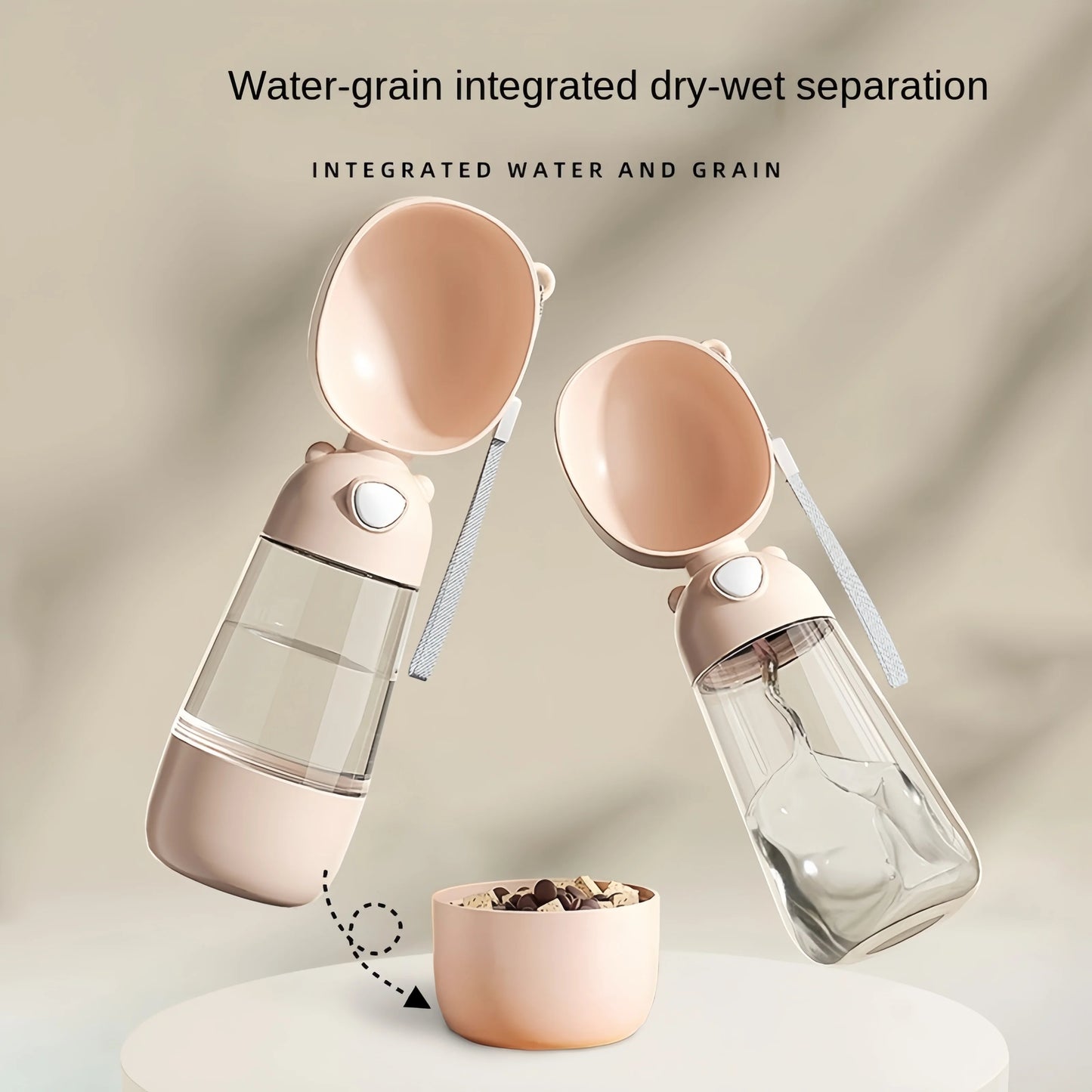 HydroPup™ – Portable Pet Water & Food Dispenser