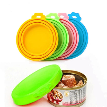 Reusable Silicone Pet Can Lid – BPA-Free Food Cover for Dogs & Cats