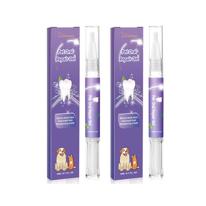 Pet Dental Care Gel Pen 3ml – Teeth Cleaning & Fresh Breath for Dogs and Cats