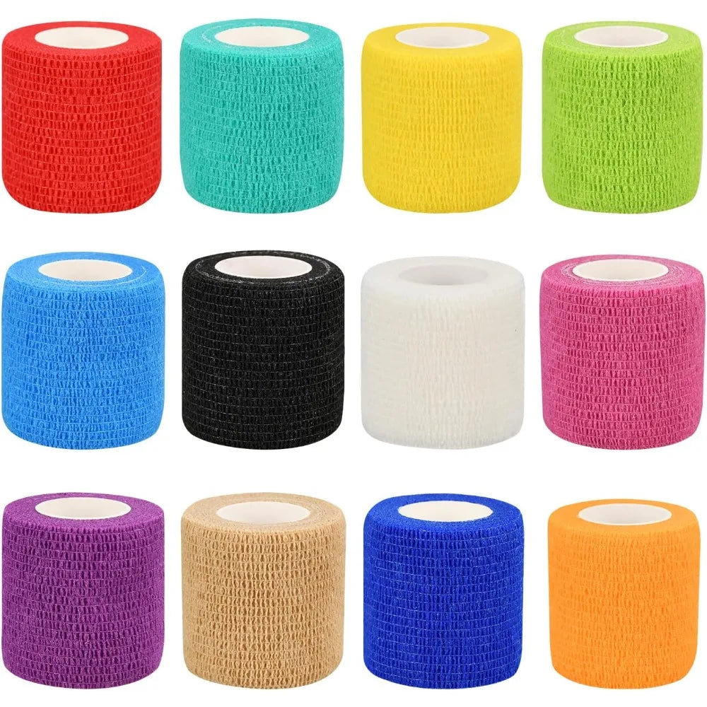 FlexiWrap™ – Self-Adhesive Elastic Bandage Tape (12/10pcs)