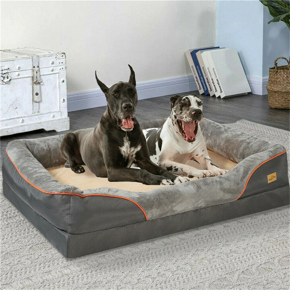 PawRest™ – Jumbo Orthopedic Memory Foam Dog Sofa