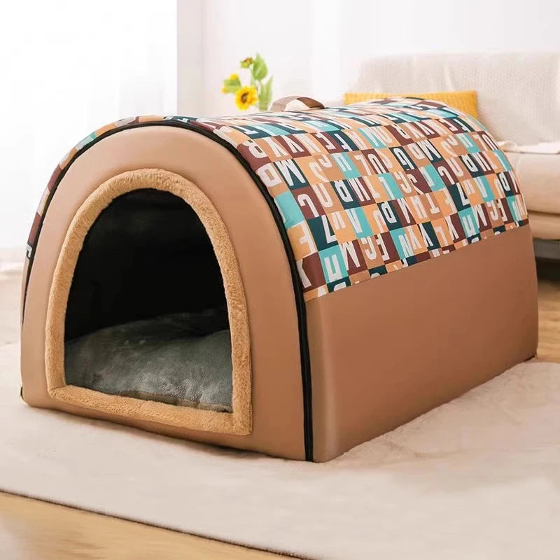 2025 New Warm Dog House – Large Winter Kennel for All Seasons