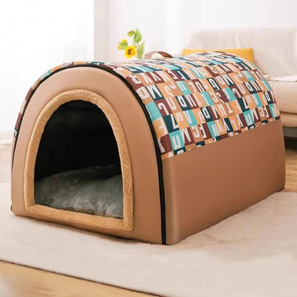 2025 New Warm Dog House – Large Winter Kennel for All Seasons