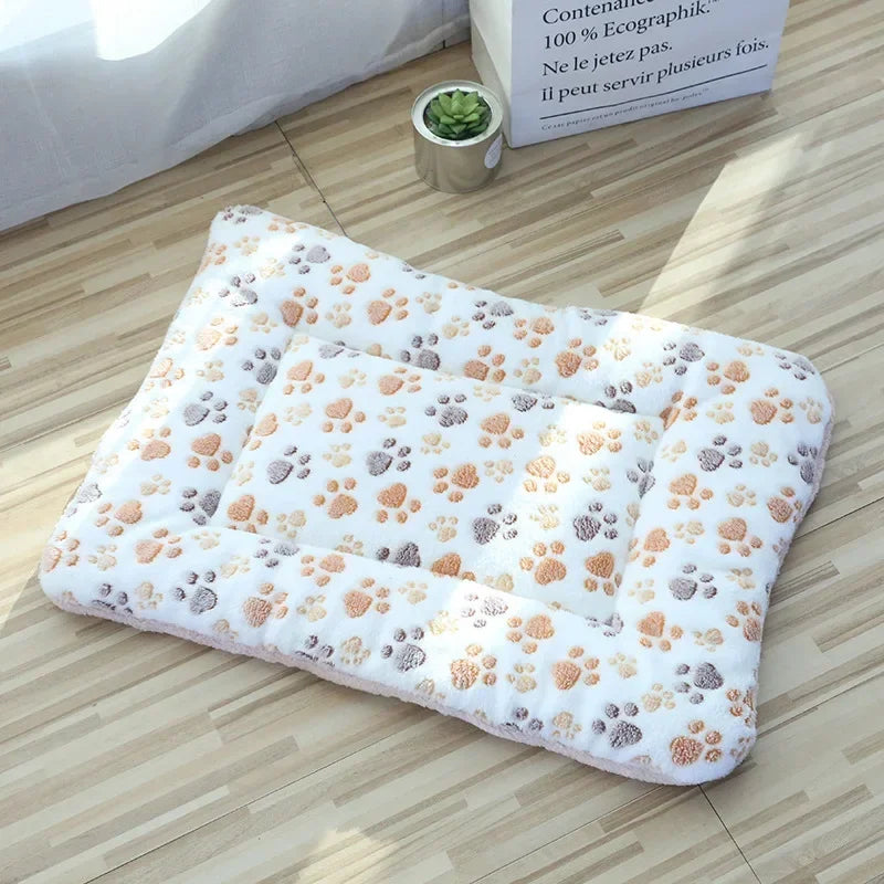 Cozy Double-Sided Pet Mat – Plush Sleeping Bed for Cats & Small Dogs, Warm Kitten Cushion & Sofa Pad