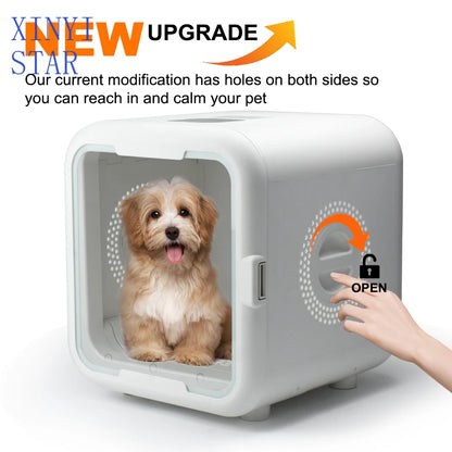 Automatic Pet Hair Dryer Box – Professional Grooming Machine for Cats & Dogs