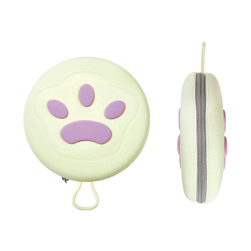 Portable Foldable Silicone Pet Bowl – Double Travel Feeder for Cats & Dogs