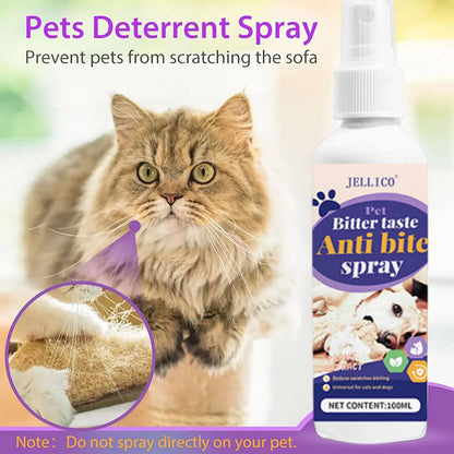 Anti-Scratch & Chew Repellent Spray for Cats and Dogs – Furniture Protector