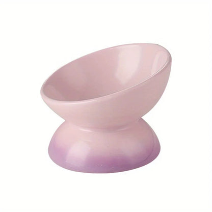 PurrElevate™ – Ceramic Raised Cat Bowl
