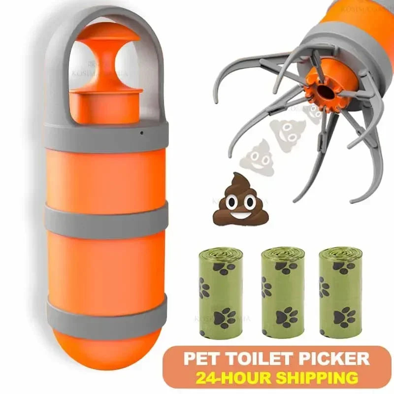 Dog & Cat Pooper Scooper with Bag Dispenser