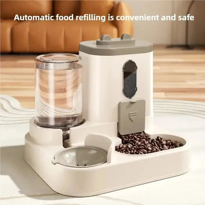 AutoFlow™ – Automatic Feeder & Waterer Set for Dogs & Cats